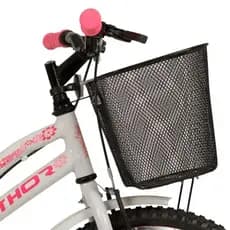 Cesta Grande de Transporte Cestinha Reforcada para Bicicleta Aro 24 e 26 Bike