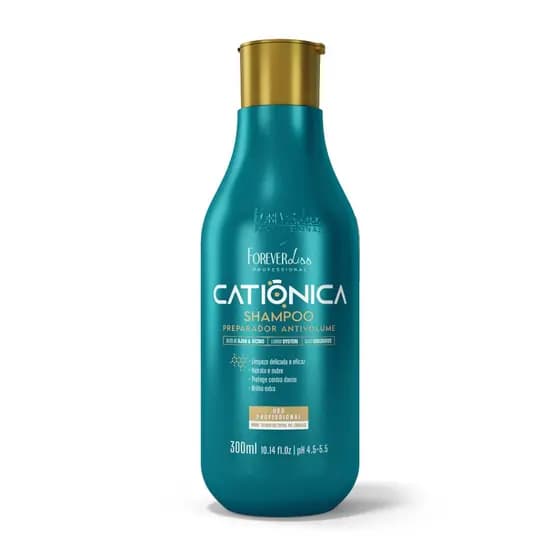 Shampoo Catiônica Forever Liss 300ml