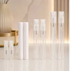 kit Com 50 ou 100 Unidades De Flaconetes Com 5ml, 8ml ou 10ml De Plástico + Spray