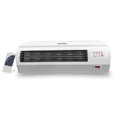 Aquecedor de Parede Elétrico 2 em 1 com Timer 1500W