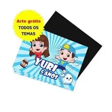 lembrança imã geladeira Personalizado com foto 10 unid.
