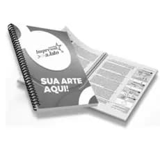 impressão de APOSTILA  tamanho a4 PRETO E BRANCO impressão e encadernação