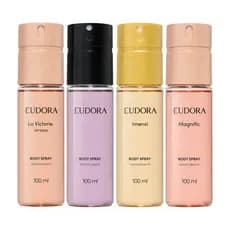 Desodorante Body Spray Eudora Fragrâncias femininas 100ml