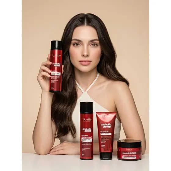 Kit Hidratação Home Care Anabolic Bomb Duetto Professional