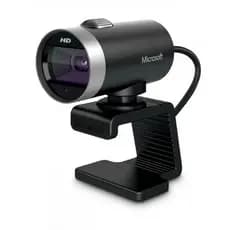 Webcam Cinema Microsoft Câmera HD 720p H5D-00013 Microfone int Rotação 360 Streamer Live qualidadee