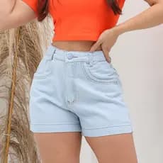 kissmelady 910 shorts Feminino s sem rascada lisa Shorts jeans feminino  lisa sem rascada short jeans juvenil