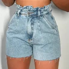 kissmelady 8225/8249 Shorts jeans feminino  lisa sem rascada short jeans juvenil natural shorts Feminino s 8249/8225