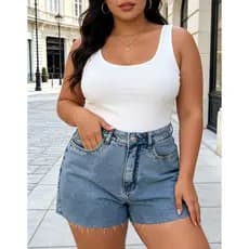kissmelady 166 8109 8234 8233 911 912  short jeans plus size feminina com rascada Shorts jeans feminino  juvenil natural