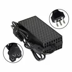 Carregador 54.6V 2A para Patinete Elétrico 48V Bivolt – Carregamento Rápido MTT-54602AP