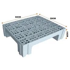 Estrado Plástico 50X60 Branco