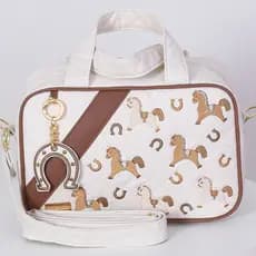Bolsa P/Frasqueira Maternidade Menino/Menina Coleção José e Maria - 01 Peça