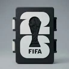 Porta Figurinhas Álbum Copa Mundo 26 Tamanho Grande Caixa Maleta