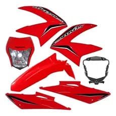 Carcaça Interna Farol Kit Carenagem Bros 150 2013 2014