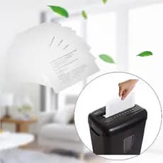 kit 3 Folhas De Papel Óleo Lubrificante para fragmentadora de papel
