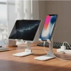 Suporte De Mesa Para Smartphones E Tablets Or-sp200