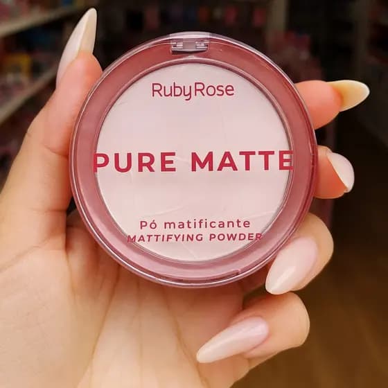 Pó Matificante Pure Matte - Reduz e Previne a Oleosidade Durante o Dia Ruby Rose