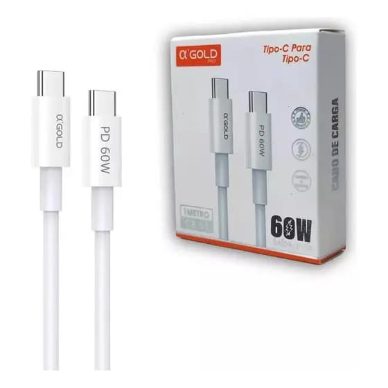 CABO CB105 DUPLO USB-C 2M A’GOLD TURBO 60W