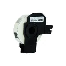 5x Etiqueta Compatível P/ Brother Dk-1204 Dk1204 17 X 54MM com 400un ***ACOMPANHA SUPORTE***