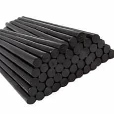 500g cola quente preta bastão 11mm com 30cm *martelinho de ouro