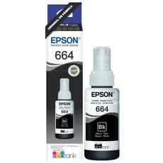 Refil De Tinta Preta T664120 Original Epson L110 L120 L200 L220 L300 L310 L355 L365 L375 L395 L396
