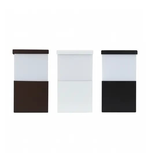 Poste Balizador 15 Cm Alumínio G9 Chão Jardim Piso Solo Deck
