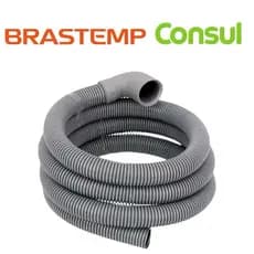 Mangueira Drenagem Saída Água 2 Metros Lavadora Brastemp / Consul