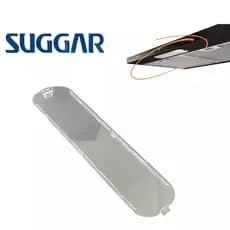 Lente Luminária Depurador Suggar Slim 23cm x 6,3cm - ARRANHADA/MARCAS