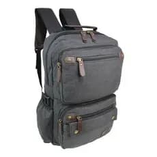 Mochila Lona Resistente Sporte Escolar Unissex Cód 9702 Mvp