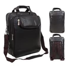 Bolsa Mochila Pasta Transversal Executiva Notebook Masc Fem