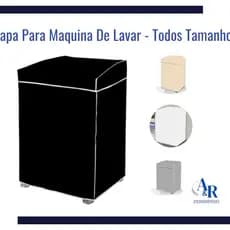 Capa Para Maquina De Lavar Impermeável Todas Marcas E Tamanhos Brastemp Electrolux Consul