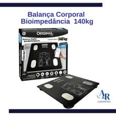 Balança Corporal Bioimpedância Bluetooth Aplicativo 140kg
