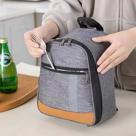 Bolsa térmica Transversal Para Marmita Lanche