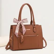 Bolsas Feminina Com Alça Lateral Transversal Faixa de Mão Com Lenço Para Uso Em Trabalho Viagem Passeio E Dia dia