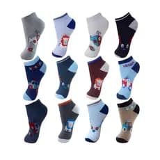 Kit 6 Pares Meia Infantil Menina Menino Criança Bebe