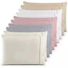 Kit Fronhas Percal 400 Fios 70 x 50cm Capa Ponto Palito