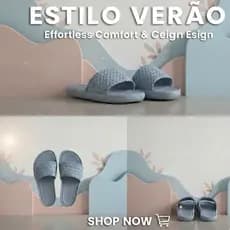 papete feminina chinelo femenino confortável