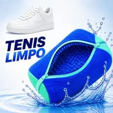 1 Saco Lavar Tenis Sapato Sujo sem estragar na Máquina Lavar roupas ziper reforçado lavanderia