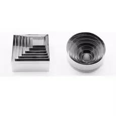 Kit Profissional de Aros Cortadores 7 tamanhos