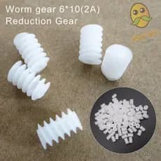 MILLNEY 100PCS Turbina De Engrenagem De Minhoca Nova Pinhão Plástica Redução DIY