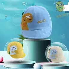 MILLNEY Cartoon Dinosaur Outdoor Malha Ajustável Chapéu De Pescador Primavera Verão