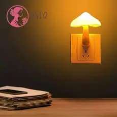 Luz Noturna LED De Cogumelo UNIQ , Iluminação De Sala Inteligente De Escada , Lâmpada Para Crianças De Armário