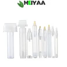 MEIYAA Caneta De Tinta Transparente De Plástico Vazia
