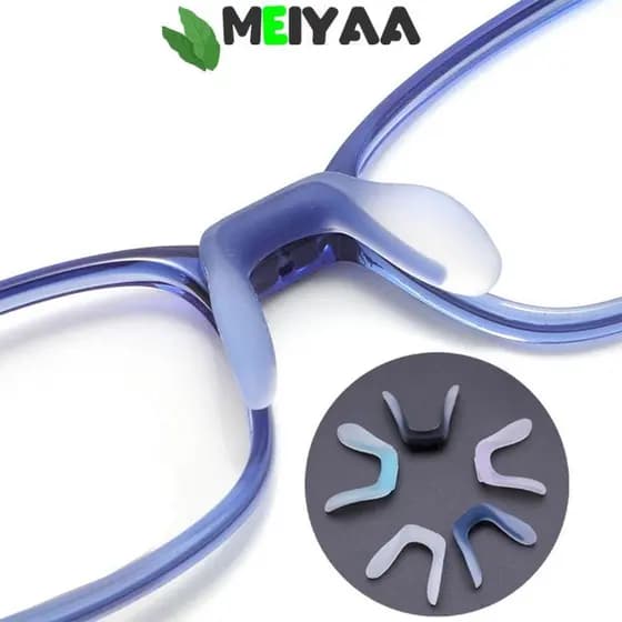 MEIYAA Almofadas Para O Nariz De Óculos Anti-Derrapante Suporte Cinta De Ponte Acessória