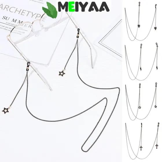 MEIYAA Óculos Corrente De Sol Sem Deslizamento Lanyard Eyewear