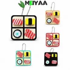 Chaveiro De Inquietação De Teclado MEIYAA , Amuletos De Bolsa De Desenho Animado , Brinquedos Clicker Impressos , Sobrem