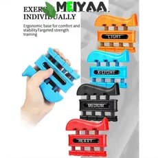 MEIYAA Fortalecedor De Dedo , Equipamento De Treino Mão Com Alça Ergonômica , Design Portátil