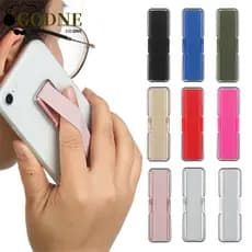 GODNESSFO Alça De Dedo Elástica Com Suporte Para iPhone iPad Tablet Finger Grip