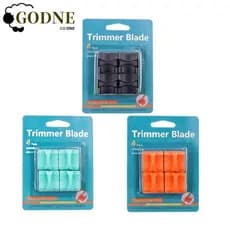 GODNESSFO 4 Pcs Recarga De Lâminas De Aparador De Papel , 3 Colos Para Escolher Lâmina De Substituição De Cortador Plást