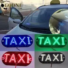 GODNESSFO Taxi Light Lâmpadas Led Coloridas De Economia De Energia 12V