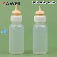 KAWEII 1 Unidade Alimentador De Mamilo Para Gatinhos , Mini Mamadeira De Plástico Animais De Estimação , Garrafa De Amam
